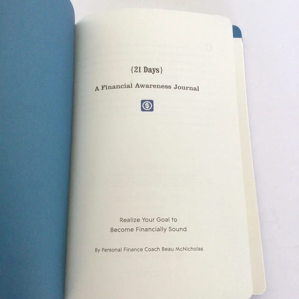 STUDIO OH 21 DAY GUIDED FINANCIAL PLANNING JOURNAL NWT